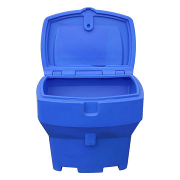 Show details for SALT BIN "DURA-BOX" 8 CuFt 32"W x 23"D x 30"H Picture of SALT BIN "DURA-BOX" 8 CuFt 32"W x 23"D x 30"H