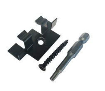 Show details for DexEra DECK BOARD ONE-SIDED CLIP KIT (100 clips and 100 SS screws) Picture of DexEra DECK BOARD ONE-SIDED CLIP KIT (100 clips and 100 SS screws)