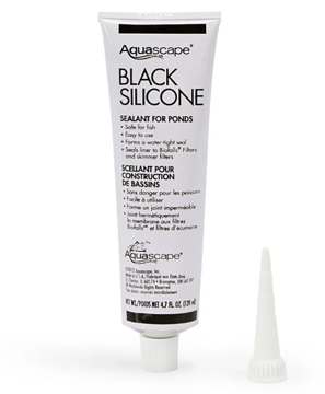 Show details for BLACK SILICONE SEALANT 4.7OZ TUBE - AQUASCAPE - 22010 Picture of BLACK SILICONE SEALANT 4.7OZ TUBE - AQUASCAPE - 22010