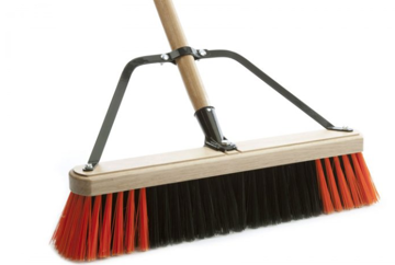 Show details for AGF Contractor Push Broom - Soft Wood Handle Picture of AGF Contractor Push Broom - Soft Wood Handle