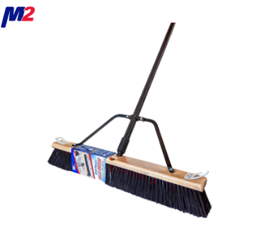 Show details for Hippo Contractor Side Clipped Retail Pushbroom with Bracket Picture of Hippo Contractor Side Clipped Retail Pushbroom with Bracket