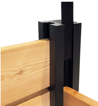 Show details for Hoft Rail Filler (Black) Picture of Hoft Rail Filler (Black)