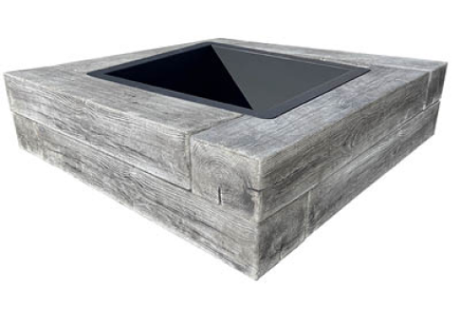 Picture of Barnbeam Fire Pit Kit Weatherwood (Metal Insert Included)