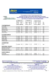 Masonal Price Sheet